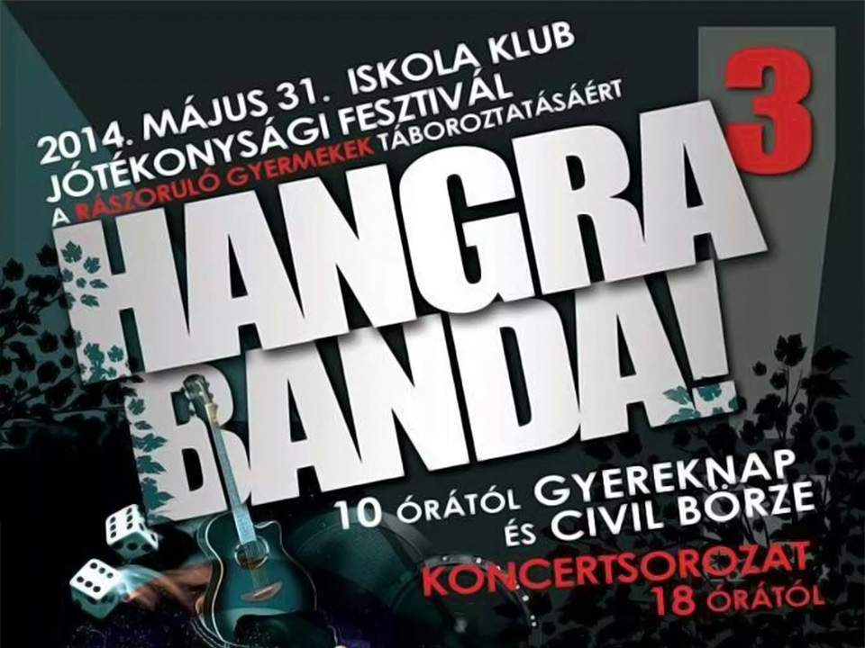 3. Hangra Banda! jótékonysági fesztivál